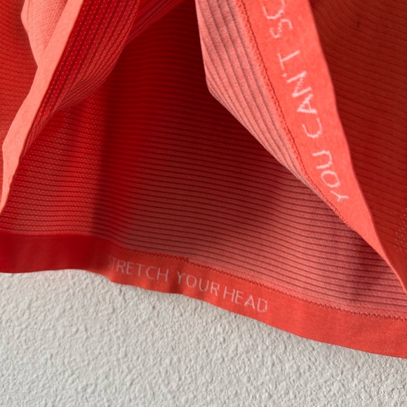 Men's Orange Lululemon Shirt - Picture 5 of 9